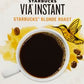 Starbucks VIA Veranda Blend Instant Coffee Packets, 1.4 oz, White/Yellow