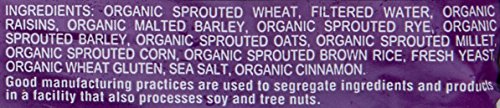 Food For Life Bread Sprouted Cinnamon Raisin Organic, 24 oz