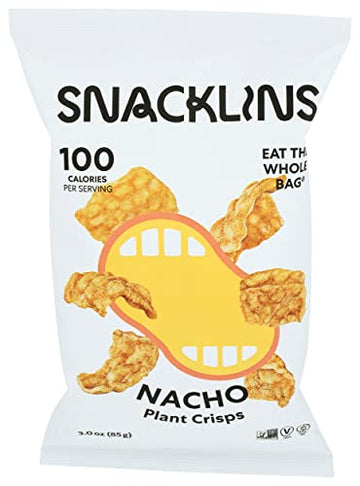 Snacklins Nacho Plant Crisps, 3 Oz