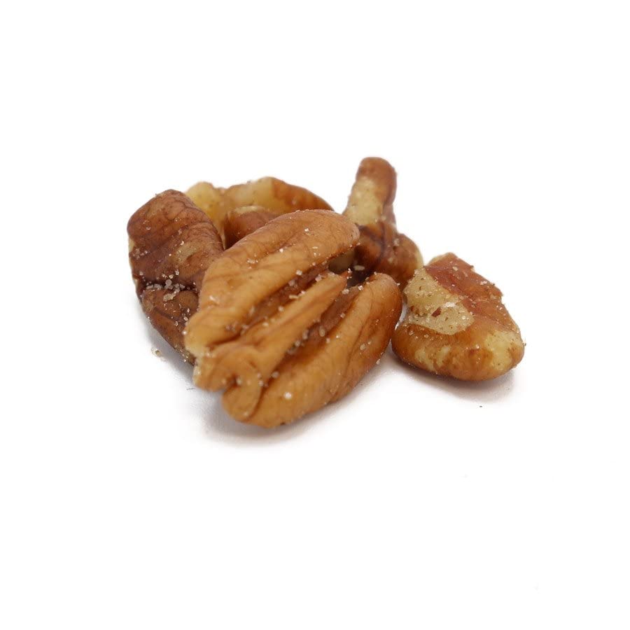 C.J. Dannemiller Pecan Pieces, Bulk 25 Lb Box, Roasted & Salted, Chopped Pecans For Snacking, Mixed Nuts, Trail Mix