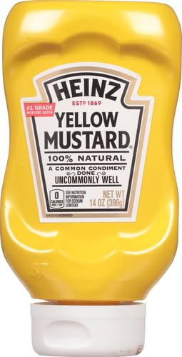 Heinz Yellow Mustard, 14 Oz
