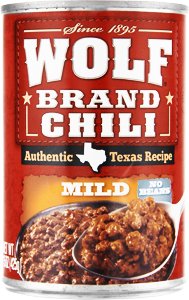 Wolf Brand Chili, No Beans 15 Oz (Pack Of 12)