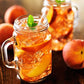 Iced Tea Peach Real Brewed, Pure Cane Sugar, Caffeinated, All Natural No Artificial Flavors Or Colors 16 Oz (12 Pack) By Souther