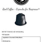 REAL COFFEE Strong Espresso Variety Pack | 100 Bold Aluminum Capsules | 6 Intense Italian Flavors | 100% Nespresso Compatible