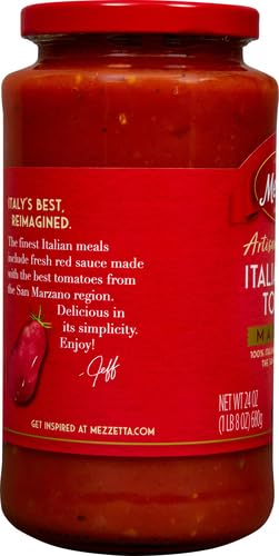 MEZZ ITAL PLM TOM SAUCE ( 6 X 24 OZ   )