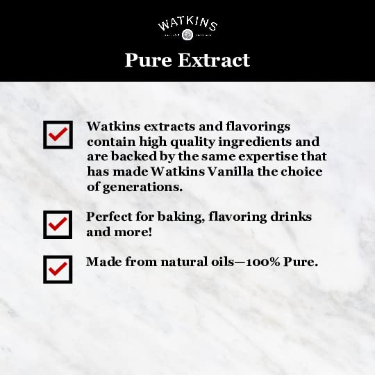 Watkins Extract 2Oz Bottle (Pack Of 3) Choose Flavor Below (Pure Anise)