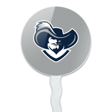 Xavier University Secondary Logo Cupcake Picks Toppers Decoration Set Of 6