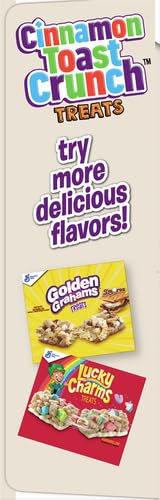 Cinnamon Toast Crunch Breakfast Cereal Treat Bars, Snack Bars, 8 ct (Pack of 5)