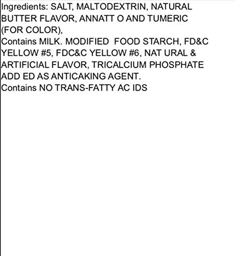 Backroad Country Popcorn Butter Salt 6 Ounces (Pack of 1)