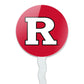 Rutgers Scarlet Knights Logo Cupcake Picks Toppers Decoration Set Of 6