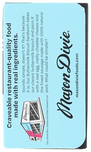 Mason Dixie Biscuit Co Buttermilk Biscuit Sandwich With Sausage, Egg & Cheese, 4.6 Oz
