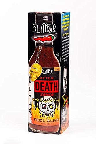 After Death Sauce With Liquid Rage And Skull Key Chain