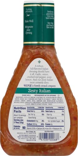 Kens Zesty Italian Dressing - 16 oz