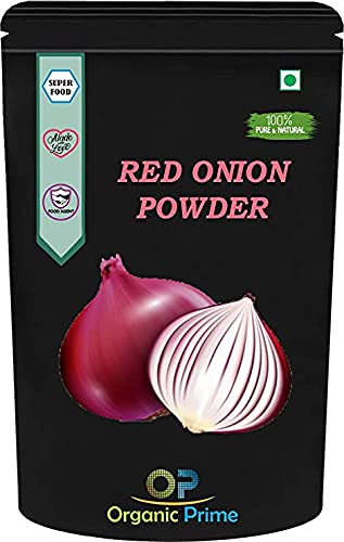 pexal Organic Prime Red Onion Powder - 500 GM by Organic Prime