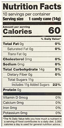365 by Whole Foods Market, Organic Candy Canes, Peppermint Flavored, 5 Ounce