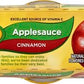 Motts Cinnamon Applesauce, 4 oz cups, 6 count