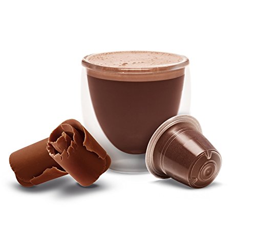 Podista Nespresso Compatible Hot Chocolate Pods - Smooth & Creamy - 20 Count (10 Count Pack of 2)
