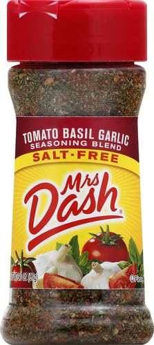 Dash Salt-Free Seasoning Blend, Tomato, Basil And Garlic, 2 Ounce