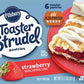 Pillsbury Toaster Strudel Frozen Pastries, Strawberry, 6 Ct, 11.7 oz