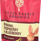 Peter Rabbit Organics Baby Raspberry Banana Blueberry, 4 Oz