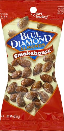 Blue Diamond Almonds, Smokehouse, 4 Ounce (Pack Of 12)