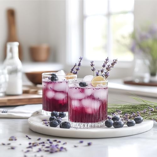 Jordan'S Skinny Syrups Sugar Free Coffee Syrup, Blueberry Lavender Flavor Drink Mix, Zero Calorie Flavoring For Latte, Lemonade,