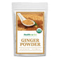 Healthworks Ginger Powder (16 Ounces / 1 Pound) | Ground | Raw | All-Natural & Certified Organic | Keto, Vegan | Great With Coffee, Tea & Juices | Superfood/Spice