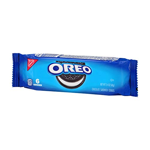 Oreo Chocolate Sandwich Cookies - Vanilla Creme, Chocolate - 2.40 Oz - 12 / Box