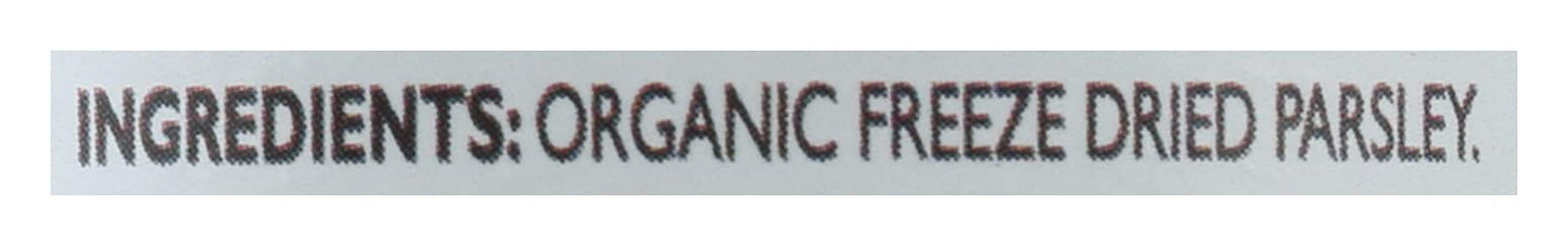 Green Garden Freeze-Dried Organic Parsley - Freeze-Dried Parsley Fresh, Parsley Organic, Dried Fresh Parsley, Parsley Flakes, Gl