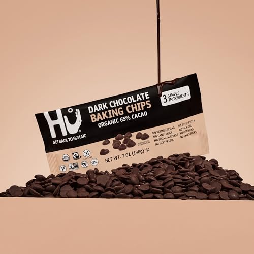 HU KITCHEN Organic Dark Chocolate Baking Chips, 7 OZ