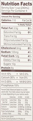 Good Karma, Flax Milk, Protein, Vanilla, Pack Of 6, Size 32 Fz - No Artificial Ingredients Dairy Free Gluten Free Low Sodium Veg