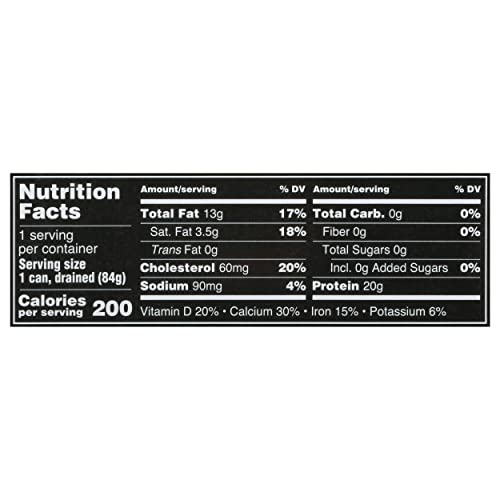 Crown Prince Sardines in Oil, 4.25-Ounce Cans (Pack of 12)