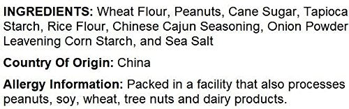 NUTS U.S. - Japanese Coated Peanut Crackers | Cajun Seasoning (Chili Flavor) | No Trans Fat and Non-GMO | Natural Snacks | Packe