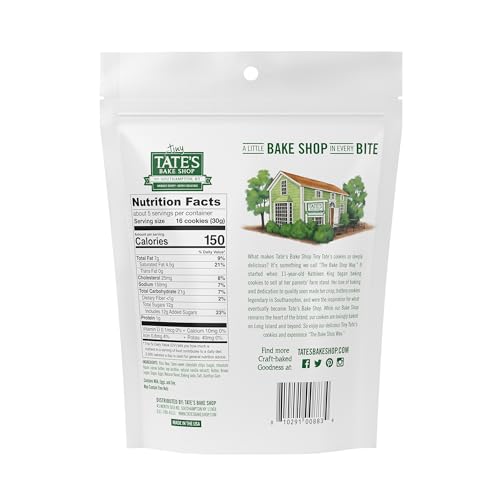 Tate's Bake Shop Tiny Gluten Free Chocolate Chip Cookies - 5.5 oz