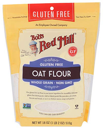 Bobs Red Mill gluten Free Oat Flour 18 Oz