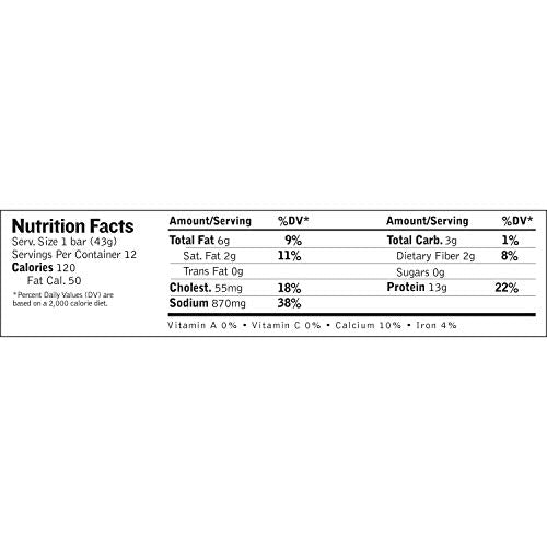 Epic Provisions Chicken Sriracha Protein Bars, Whole30, Keto Friendly, 12 ct, 18 oz