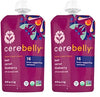 Cerebelly Organic Baby Food Pouches - Beet Carrot Blueberry (Pack Of 2), Organic Fruit & Super Veggie Purees, Baby Food Meals St