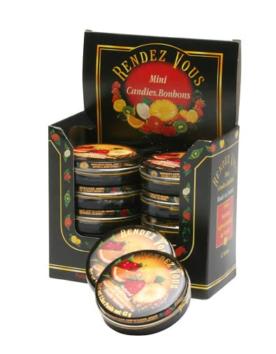 Rendez Vous Mixed Fruit, 1.5-Ounce Tin (Pack Of 12)