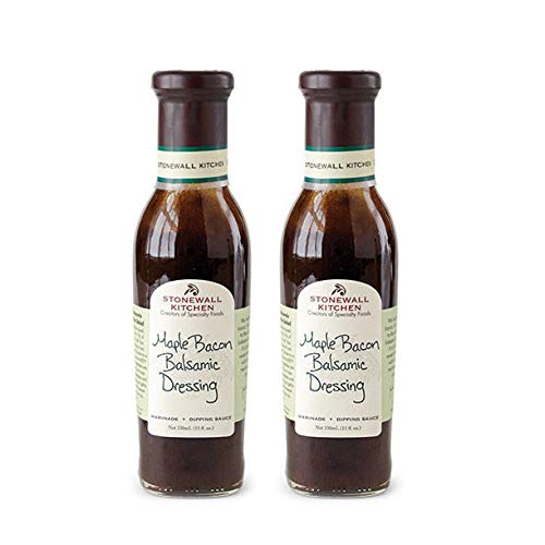 Stonewall Kitchen Maple Bacon Balsamic Dressing, 11 Ounce (Pack Of 2)