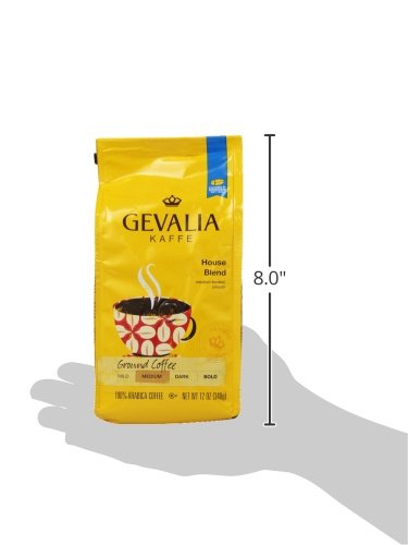 Gevalia Kaffe House Blend Ground Coffee Medium/Dark