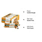 Verb Caffeinated Energy Bars Chocolate Chip Cookie Dough (26G, Pack Of 16) 110-Calorie Delicious Energy Bar, Gluten Free On-The Go Snack With 80Mg Green Tea Caffeine, Only Real-Food Ingredients