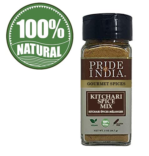 Pride Of India - Kitchari Spice Seasoning ?Made With Authentic Indian Spices ?Good For Health Cleanse & Diet ?Easy To Use ?2 Oz.
