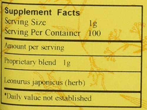 E-Fong Yi Mu Cao - Chinese Motherwort Aboveground Parts, 100 Gram