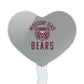 GRAPHICS & MORE Cupcake Picks Set of 6, Acrylic, Missouri State University, One Size, Heart Decoration