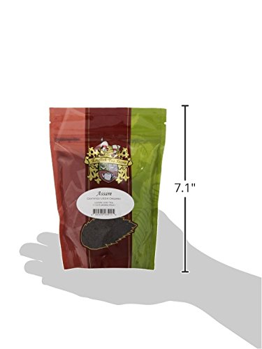English Tea Store Loose Leaf, Loose Organic Tea Assam Pouches, 4 Ounce