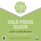 Tiny Footprint Coffee Organic Cold Brew, Light & Dark Roasts, Whole Bean, 48 oz, Fair Trade, Carbon Negative