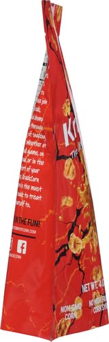 KrackCorn Caramel Popcorn - Gluten-Free, Non-GMO Snack - 4 Ounce (Pack of 6) - Sweet and Salty Treat for Parties and Movie Nights