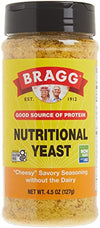 Bragg Premium Nutritional Yeast Seasoning - Vegan, gluten Free - good Source of Protein & Vitamins - Nutritious Savory Parmesan 