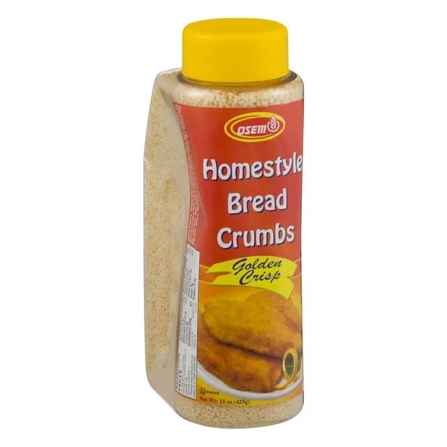 Osem Golden Crisp Bread Crumbs, 15 Oz, 3 Pk