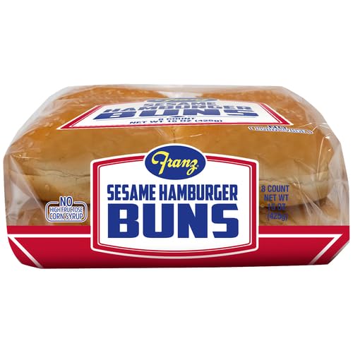 Franz Cluster Sesame Hamburger Buns, 15 oz